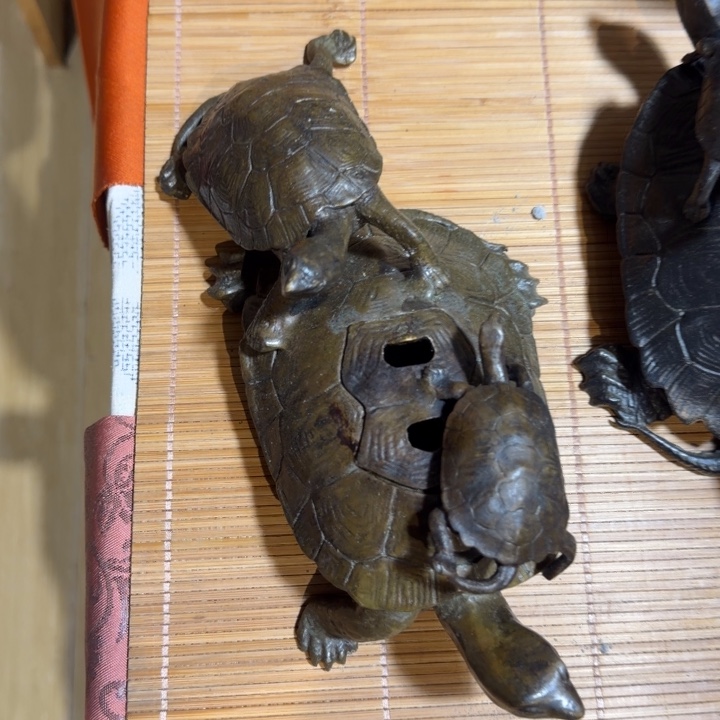 铜中古工艺品摆件