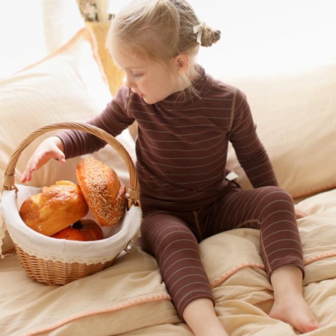 雅赞童朵雅赞 儿童长袖套装 分体套装 秋衣秋裤套装