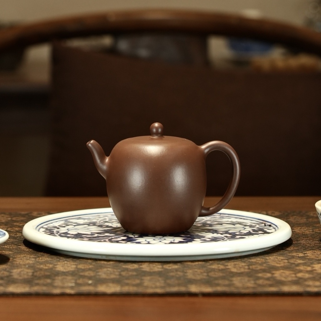 一代宗师唐彬杰难成大器时期作品《美人肩》紫砂壶 精品品相全手工