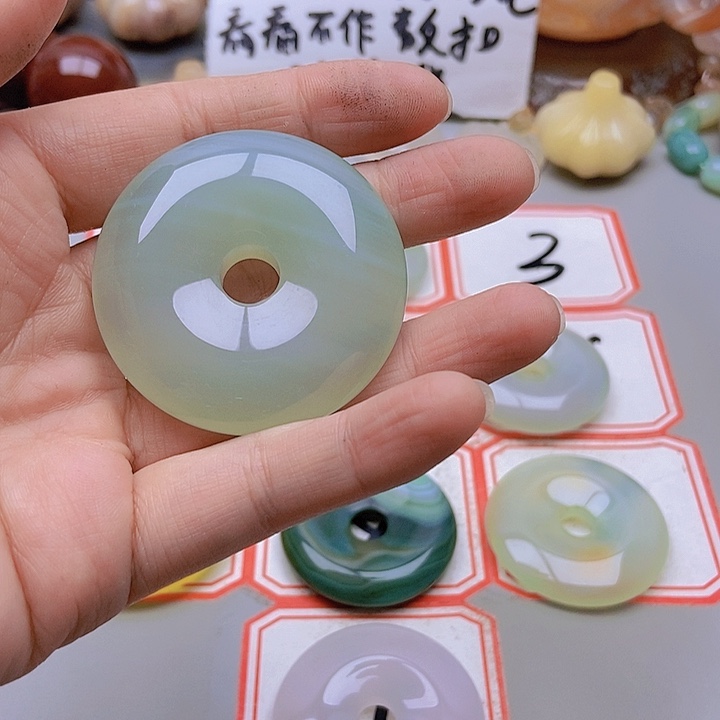 【闪购商品】未镶嵌玛瑙/玉髓珠宝半成品?****t