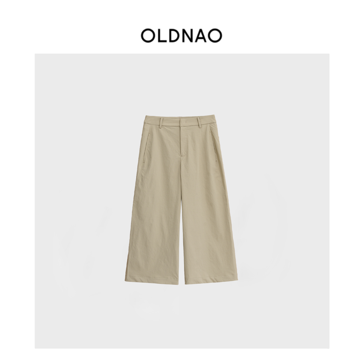 【OLDNAO】品牌订单线超态棉手熨平八分休闲裤-KZ-696X