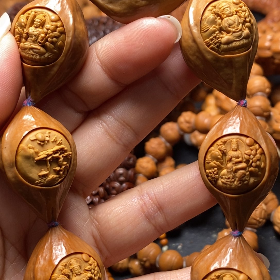 猴头核桃手串橄榄