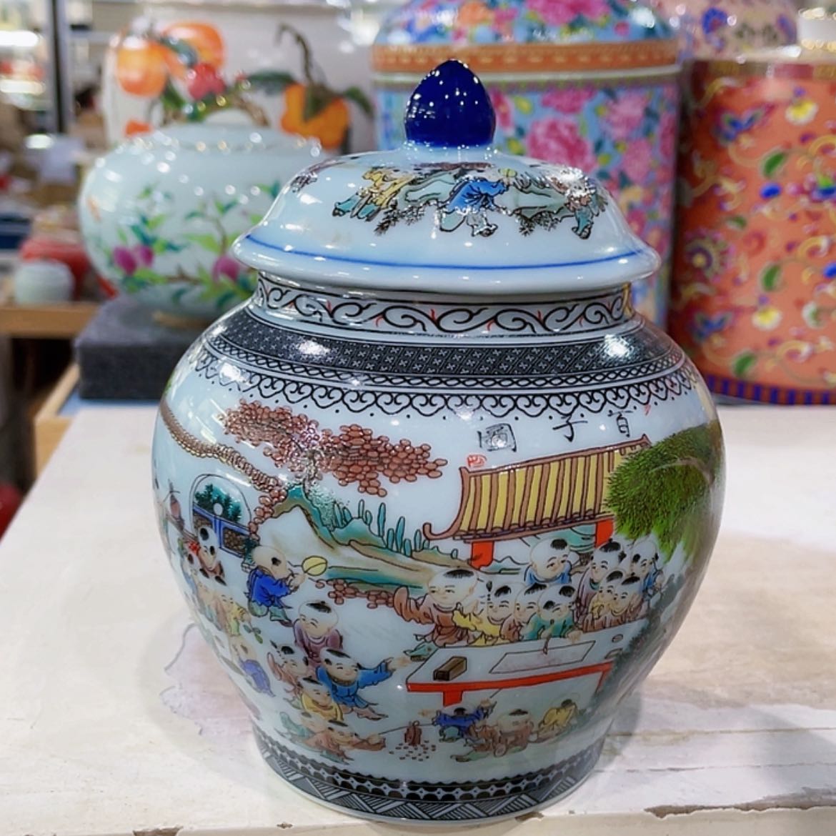 【闪购商品】罐陶瓷茶叶罐密封罐