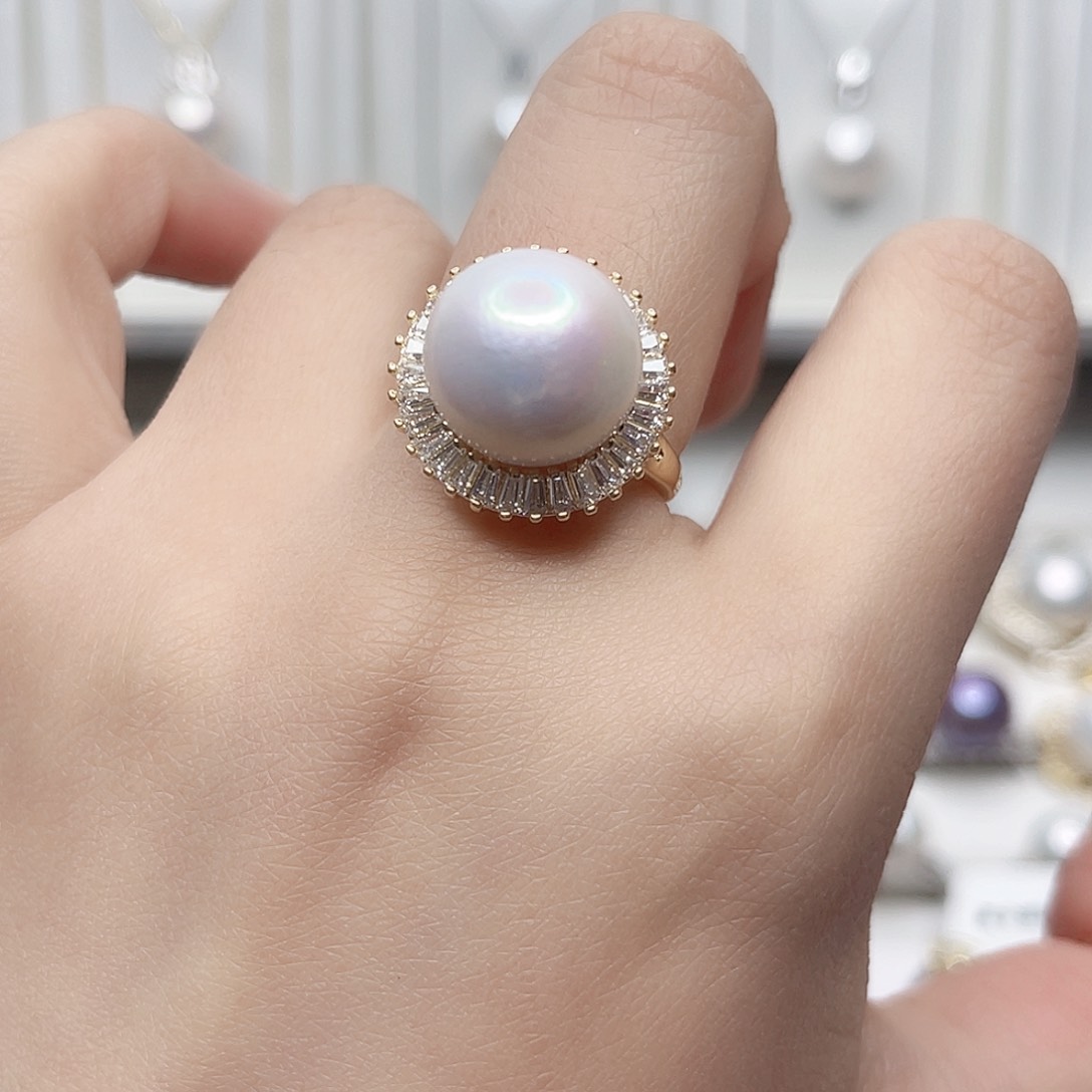 淡水珍珠戒指未镶嵌