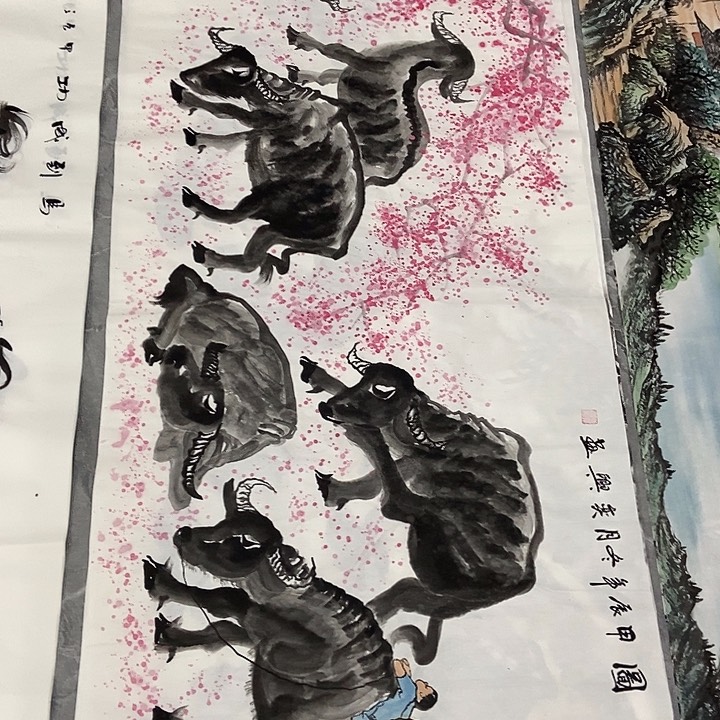 三个张画廊直播间！