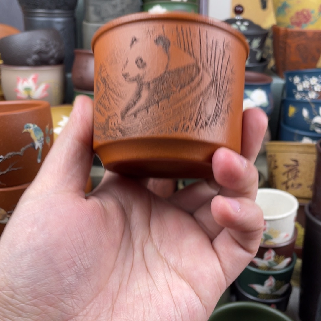 紫砂茶杯紫砂茶杯