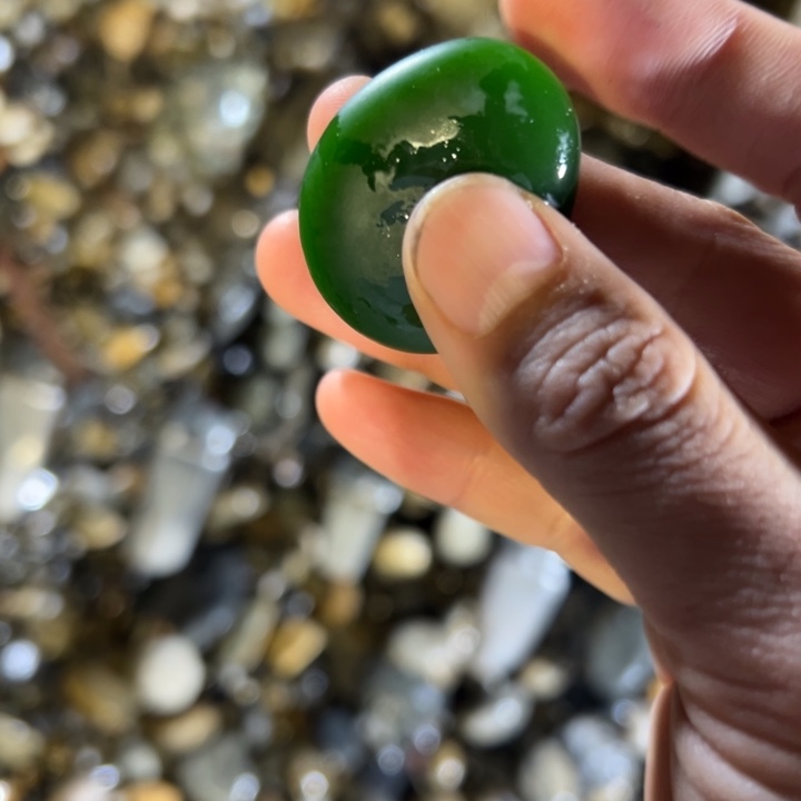 石英岩玉未镶嵌车挂