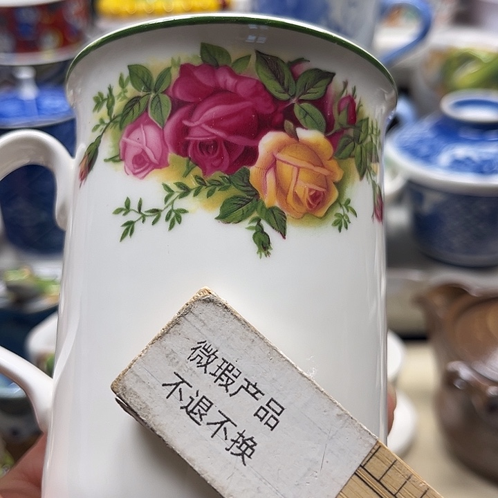 瓷片中*蓝清库存满18包邮，新疆西藏不包邮