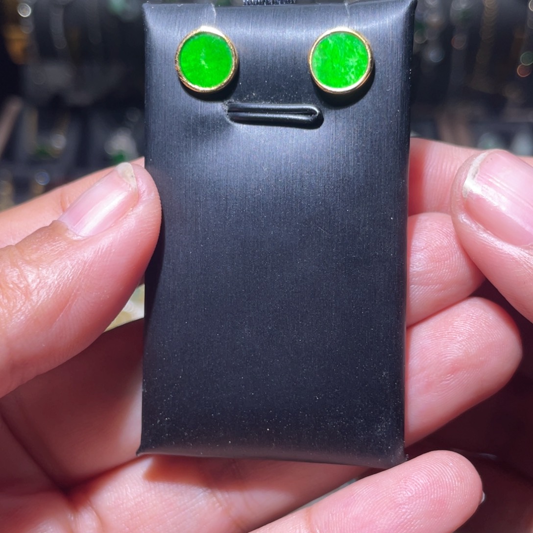 翡翠银S925镶嵌颈饰