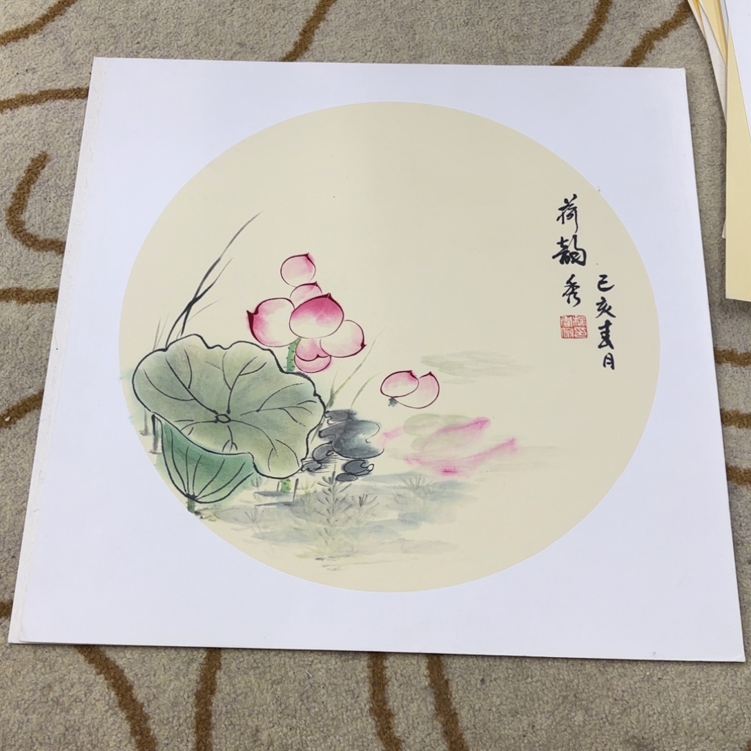 国画国画老师作品刘