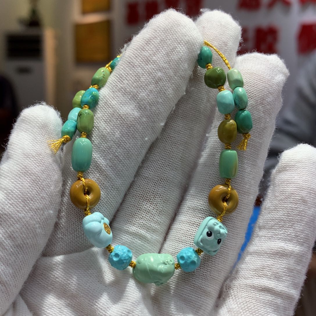 绿松石单圈未镶嵌