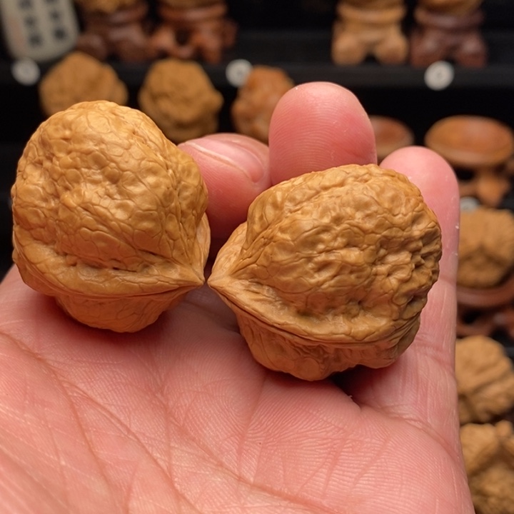 把件文玩核桃6福利山羊龙脊