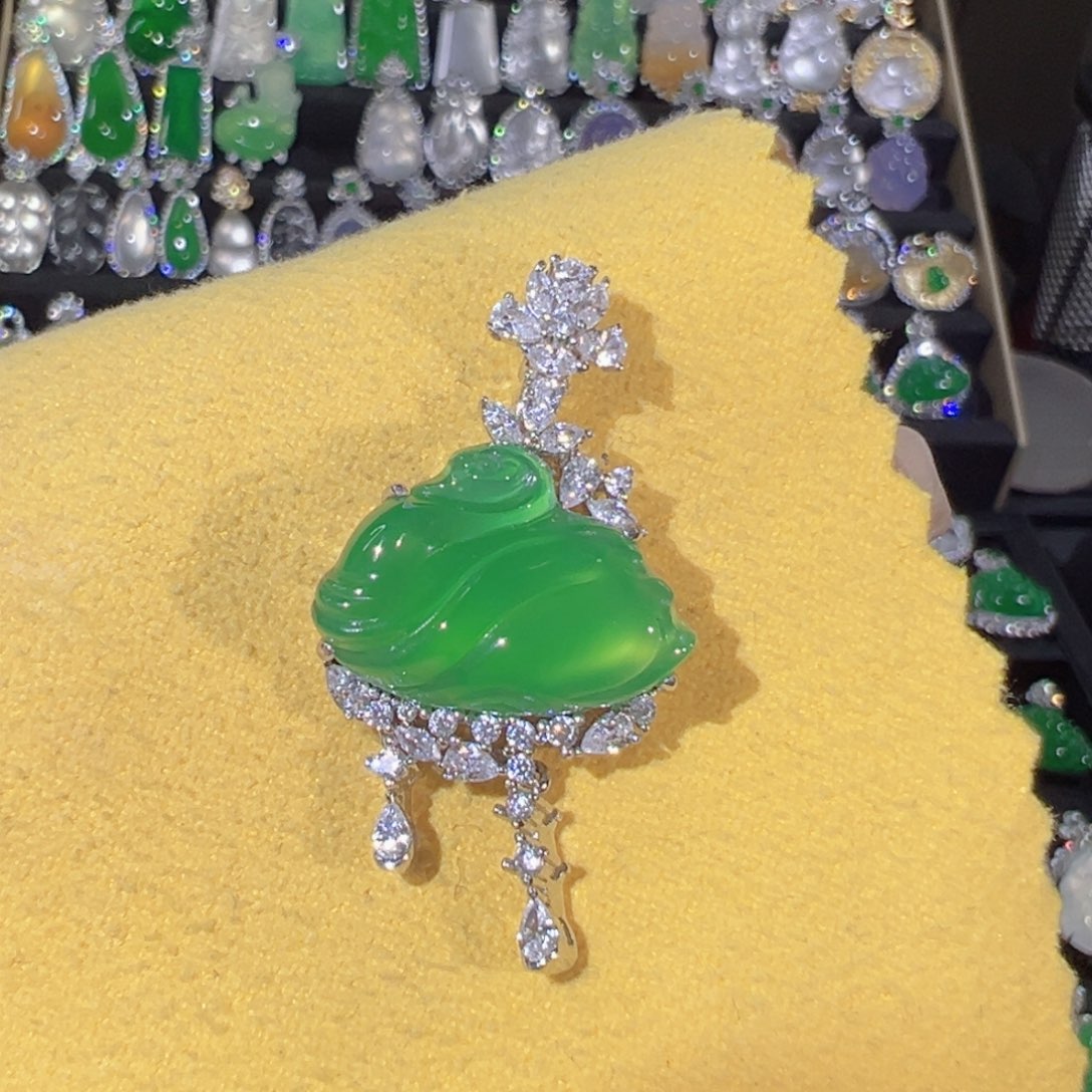 玛瑙/玉髓颈饰银S925镶嵌