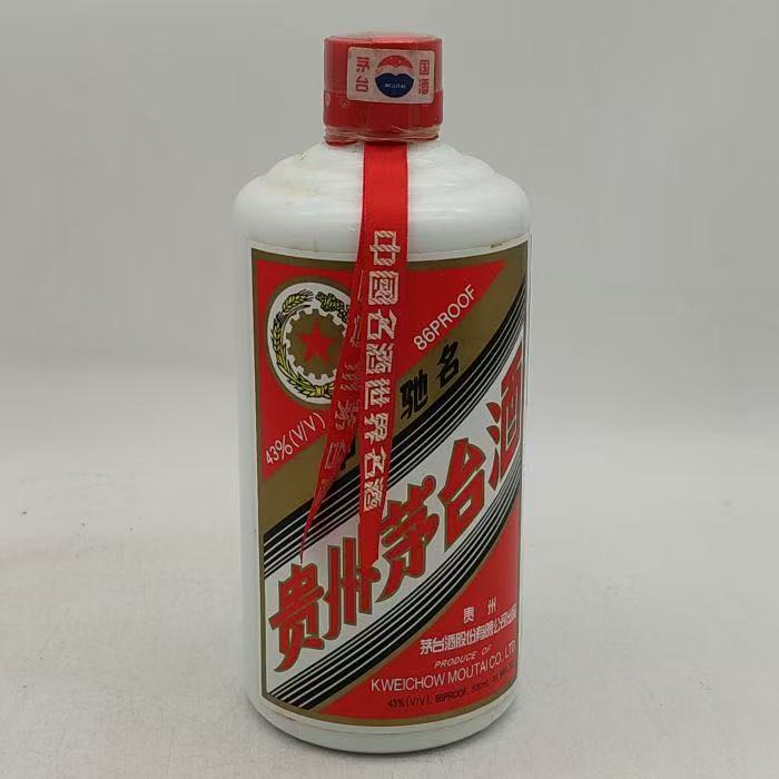 2002年白皮五星茅台酒 43% 111-20