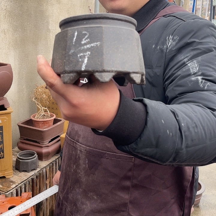 紫砂花盆紫砂等传统