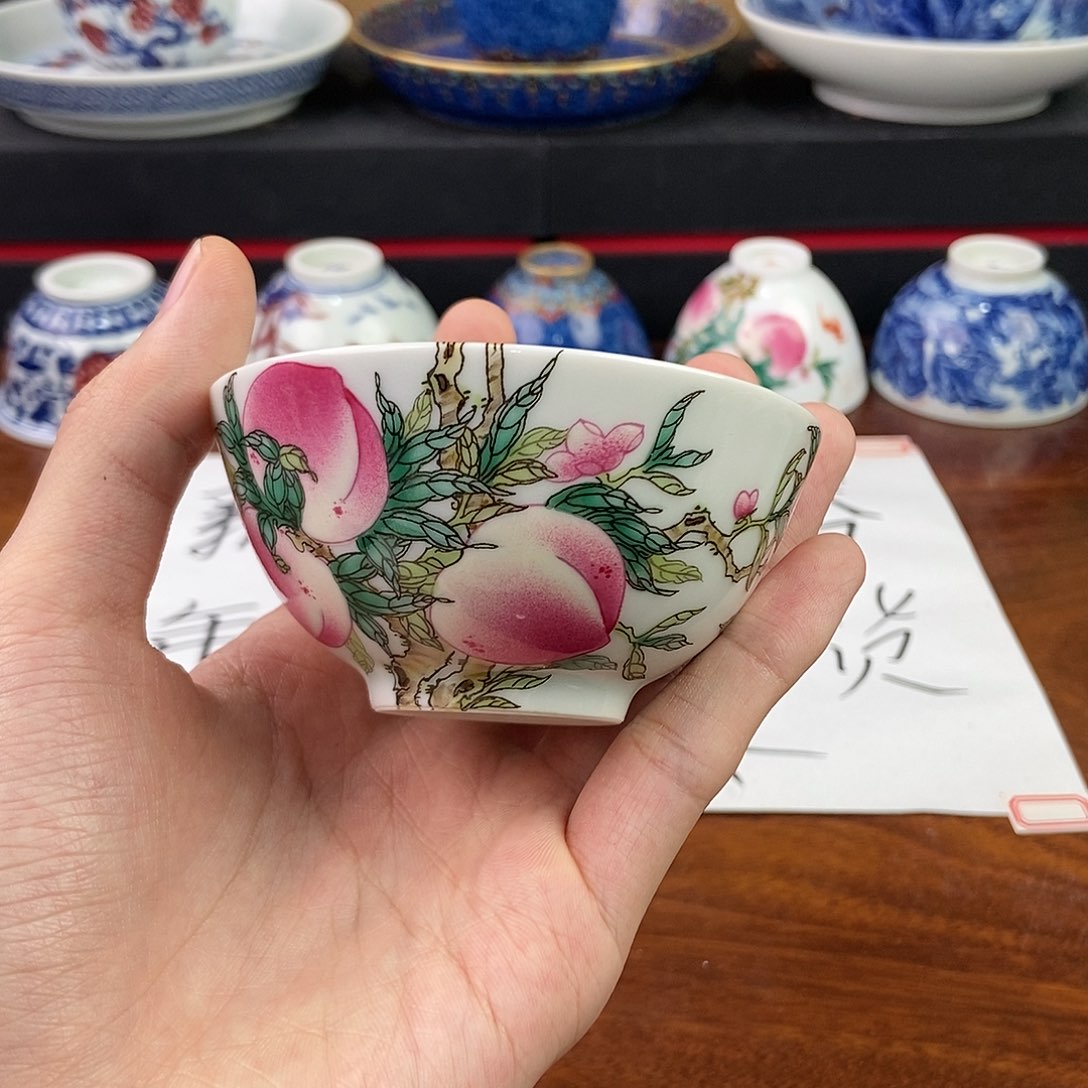 杯景德镇手绘陶瓷艺术