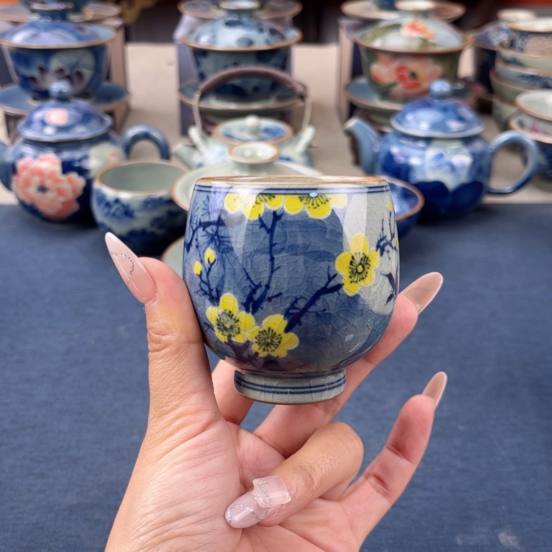 杯景德镇手绘手工茶具