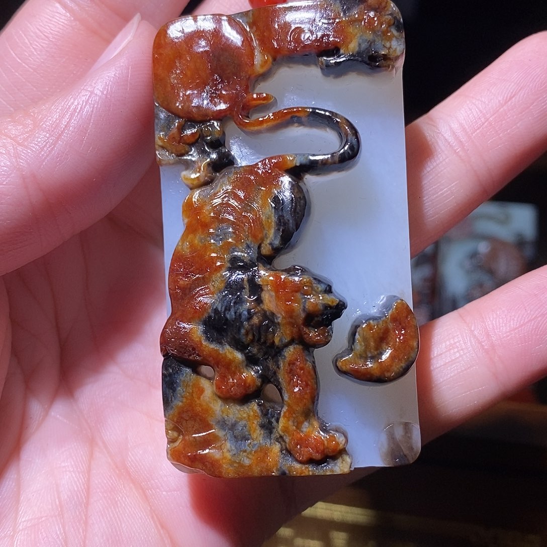 和田玉挂件未镶嵌