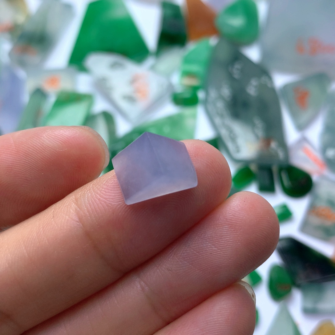 定制翡翠未镶嵌天然缅甸翡翠吊坠挂件