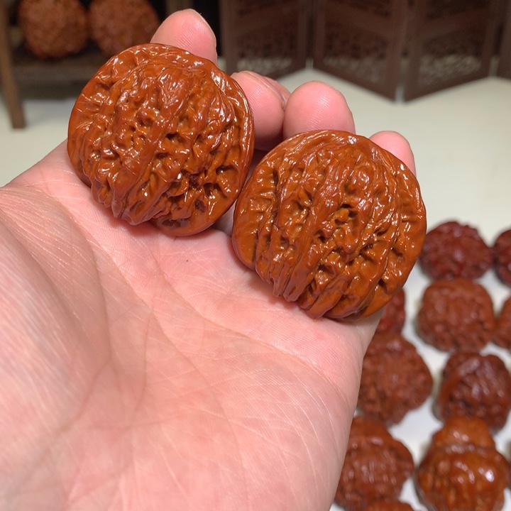 文玩核桃把件四座楼1