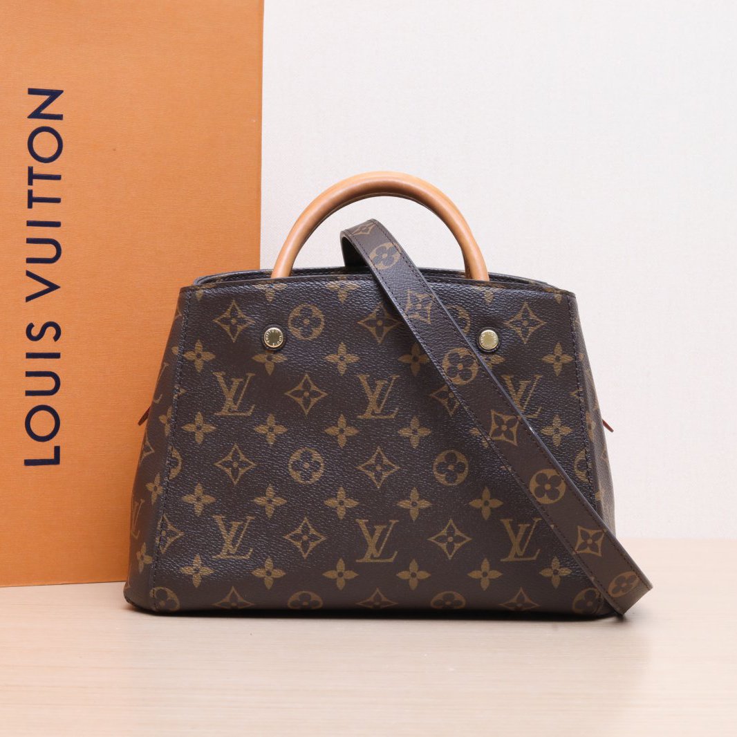 95新 LouisVuitton/路易威登 单肩包 29老花 PVC 2016 P254007508