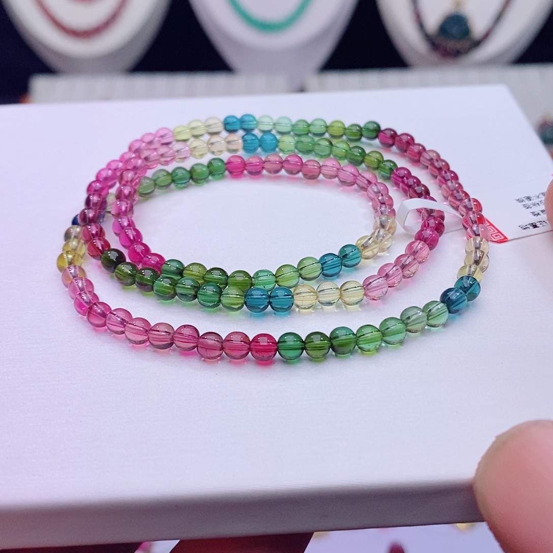 碧玺手链，未镶嵌