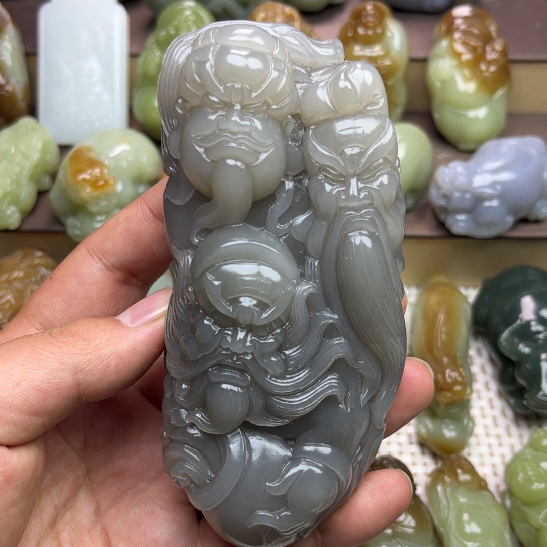 和田玉未镶嵌摆件