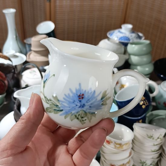 陶瓷盖碗茶杯茶叶罐主人杯