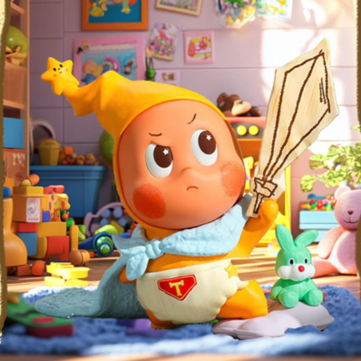 【代拆3代手办】123！星星人系列手办时尚礼物潮玩盲盒