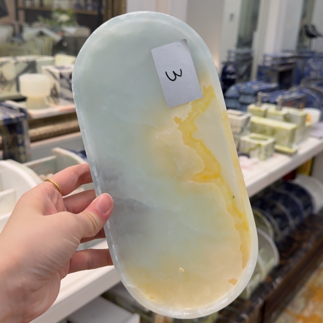 石材沙漠绿洲托盘