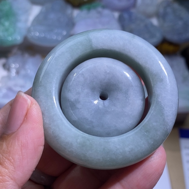 【闪购商品】颈饰未镶嵌翡翠扣子