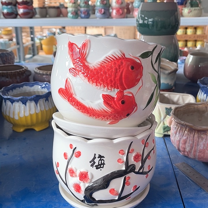 红陶陶瓷批发，不计成本，口变形