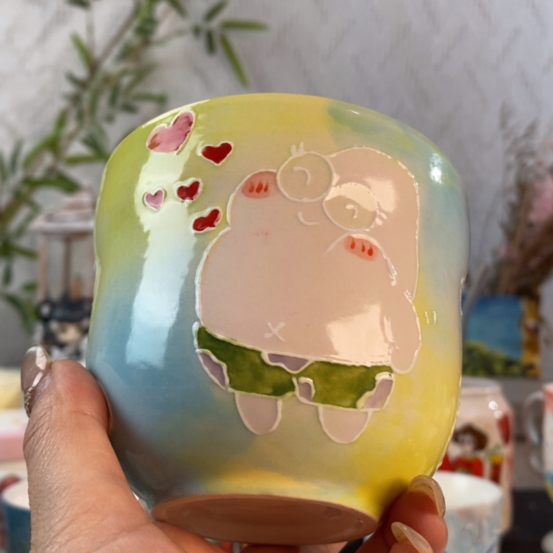 杯景德镇陶瓷创意陶瓷