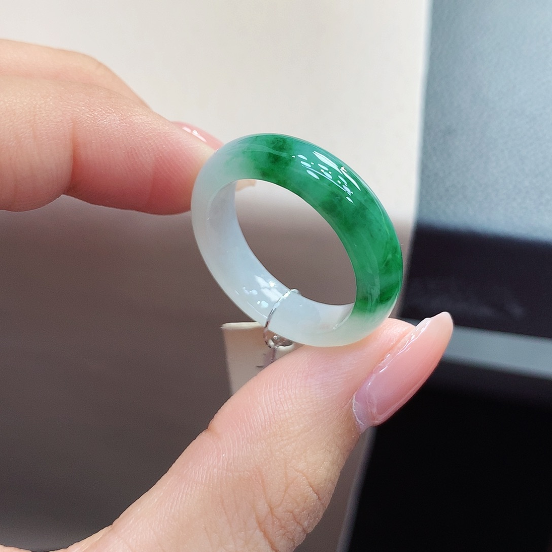 未镶嵌戒指翡翠20号