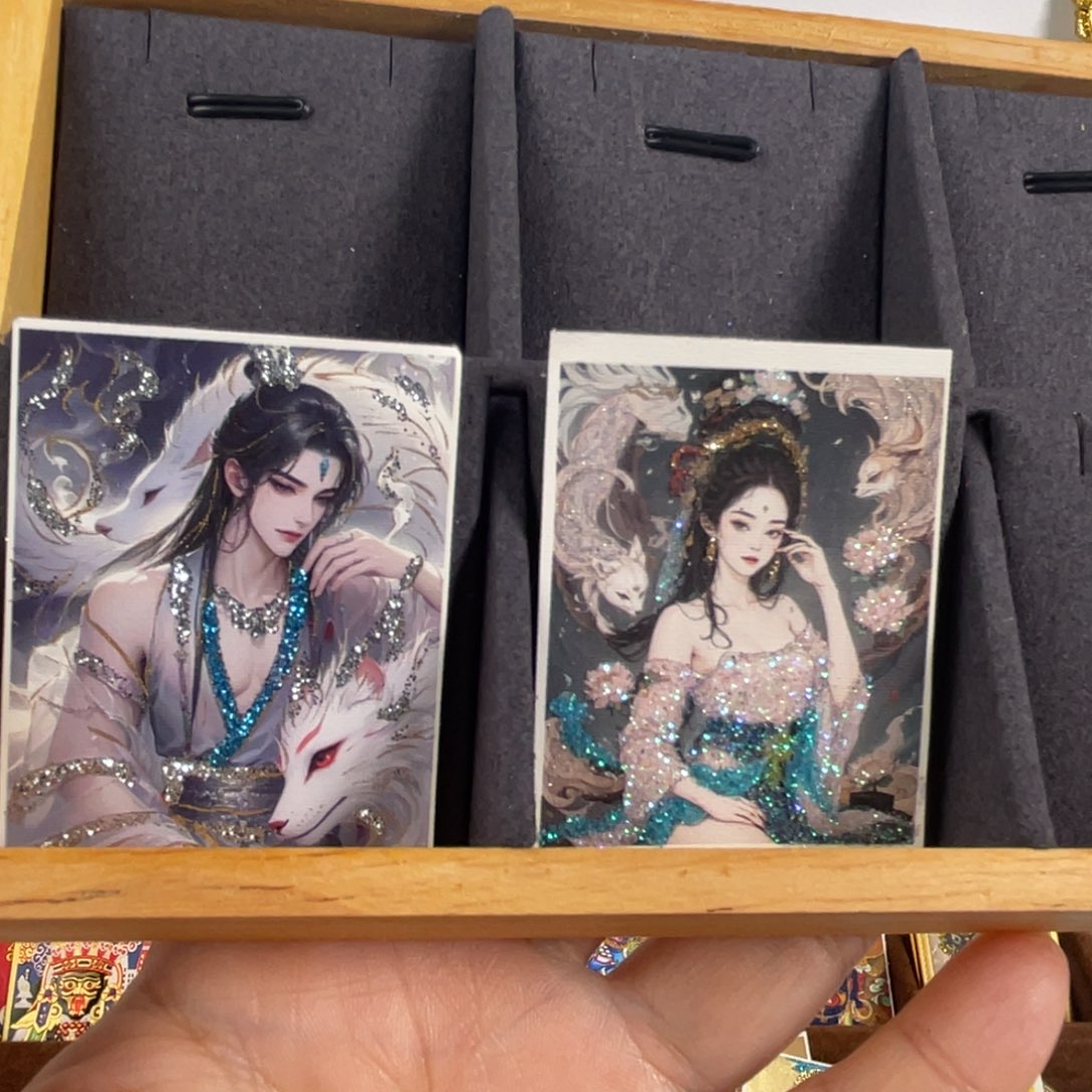 ⑤***。吊坠唐卡卡心勿扰