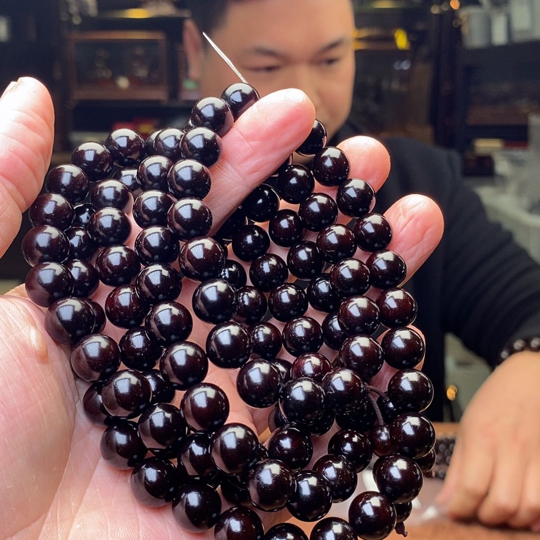 檀香紫檀（小叶紫檀）手串/手链东*冷10