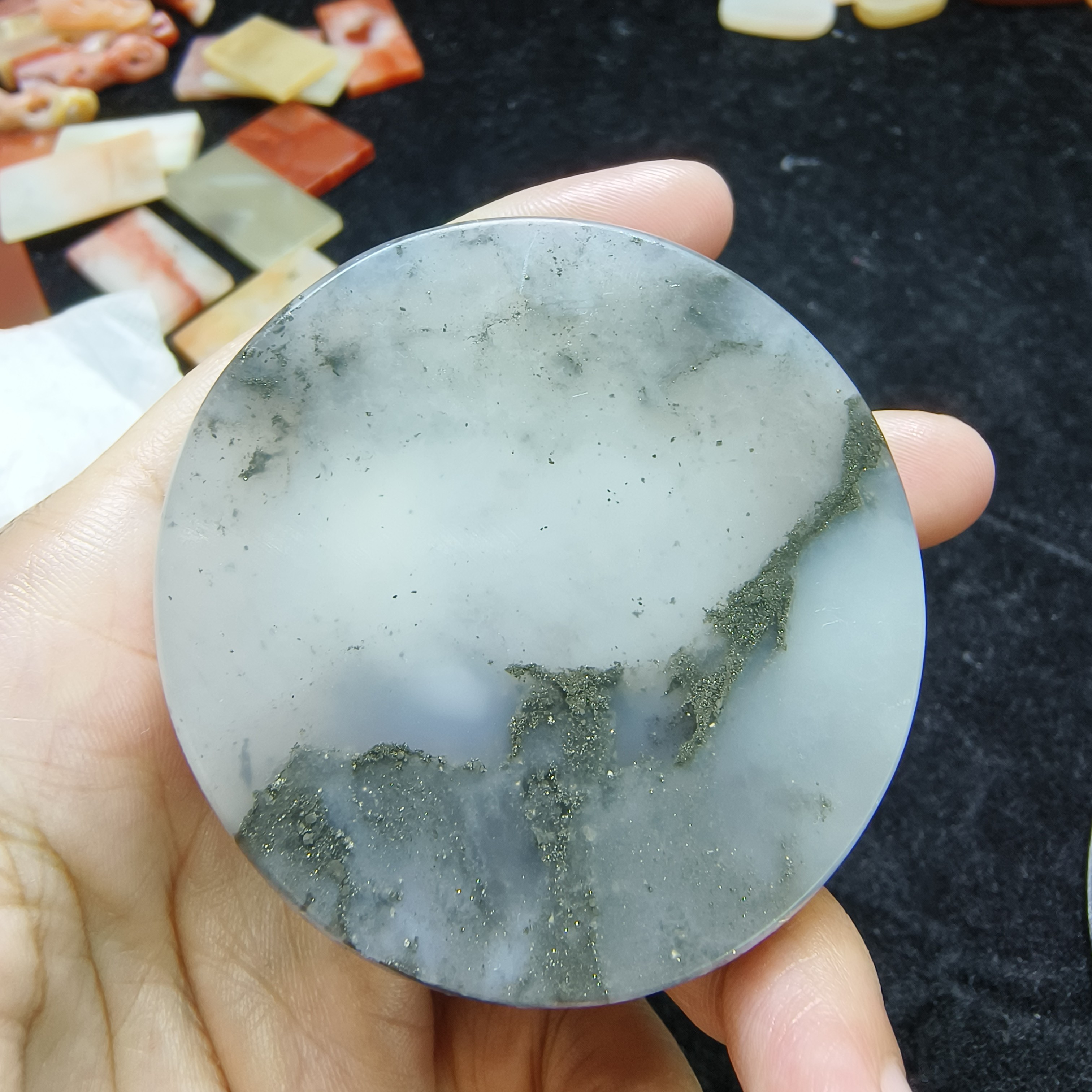 老挝石大圆牌1.06x5.7左右