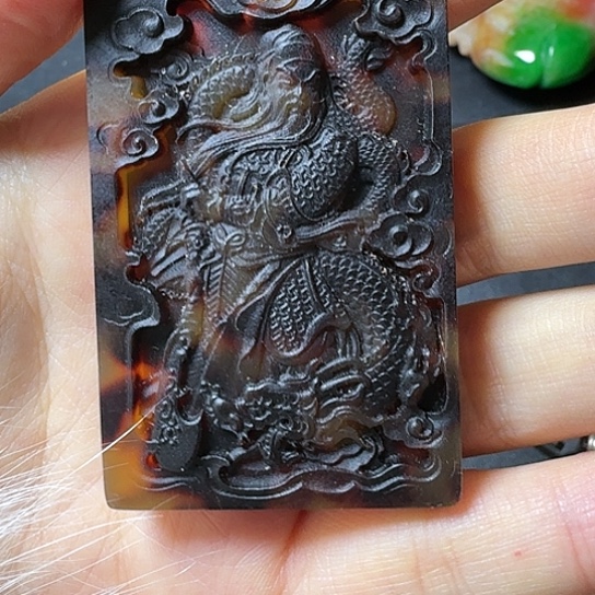 紫金钵盂菩提吊坠