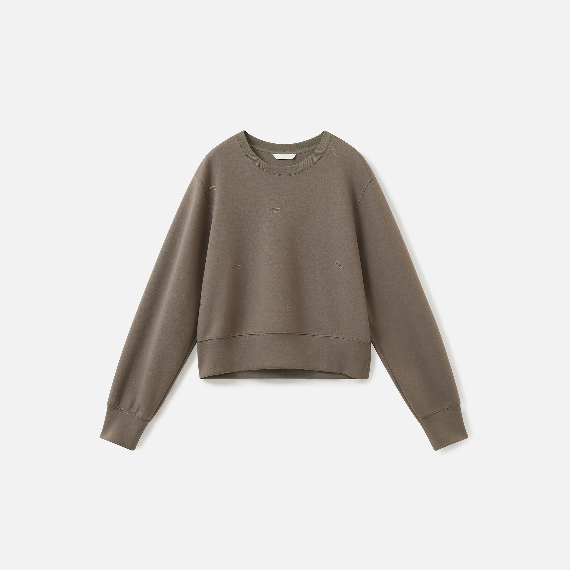 【直播专属】播休闲针织纯色圆领长袖T恤DDS3YD5055