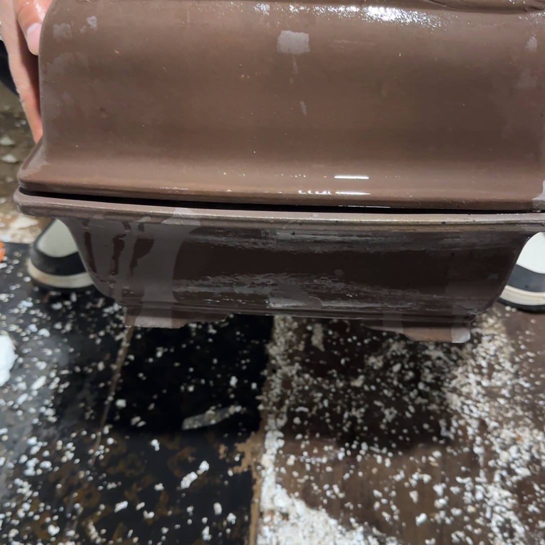 紫砂花盆口径26.18.10口径