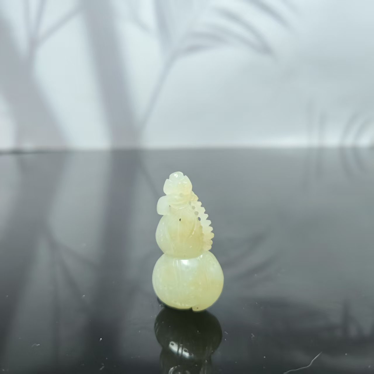 Q和田玉福禄吊坠0311