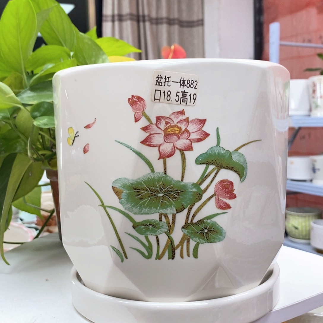 @夏西陶瓷花盆@@5882