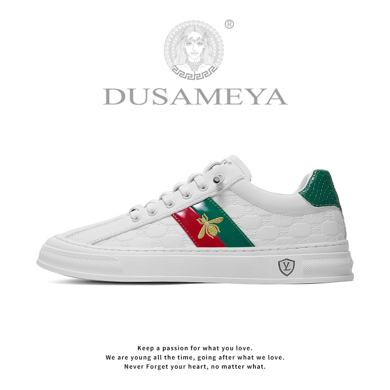 DUSAMEYA/杜莎米娅秋冬季轻奢休闲时尚百搭潮流运动低帮板鞋6802