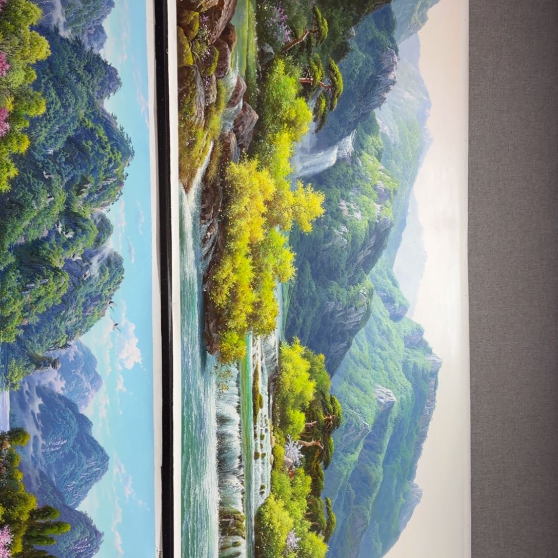 油画在干嘛啊我的