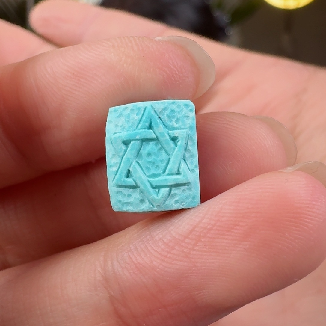 绿松石珠宝奇石未镶嵌