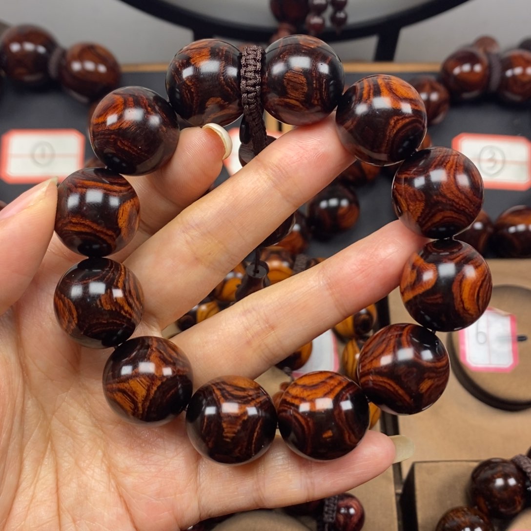 【闪购商品】黄花梨/降香黄檀小*2.0对眼鬼脸