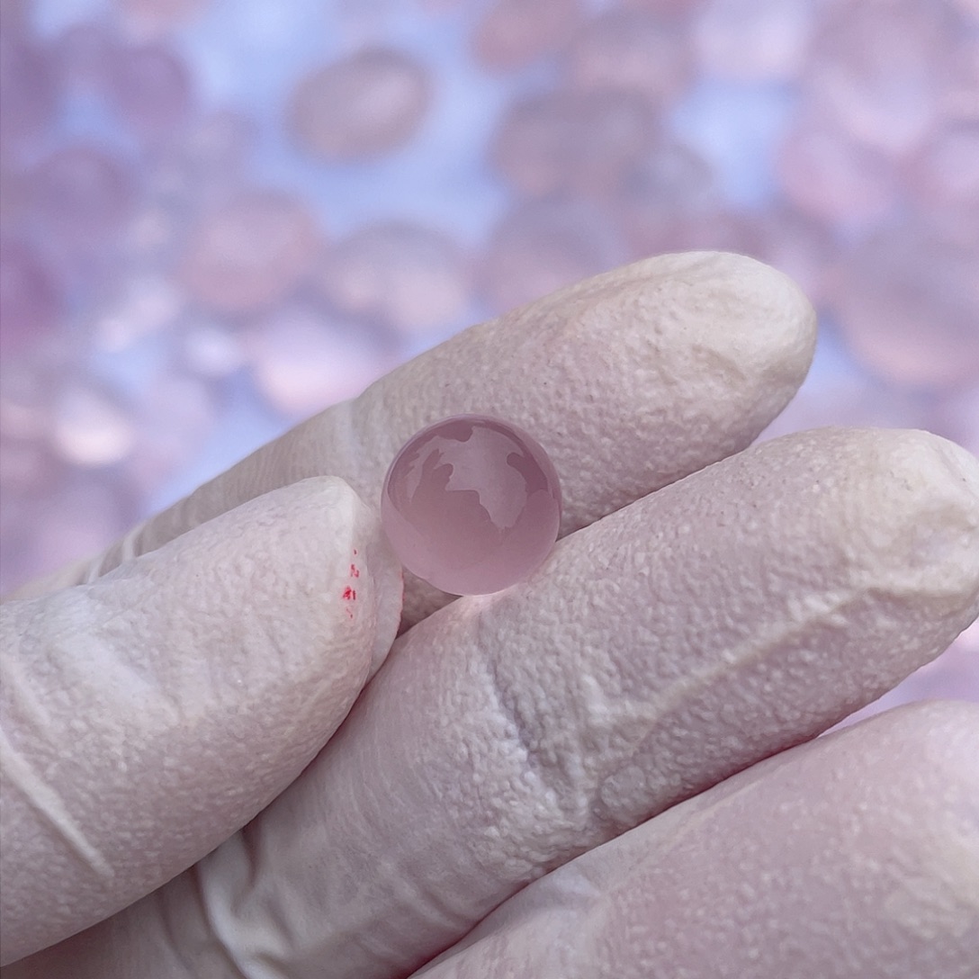 水晶单珠9+未镶嵌布***?