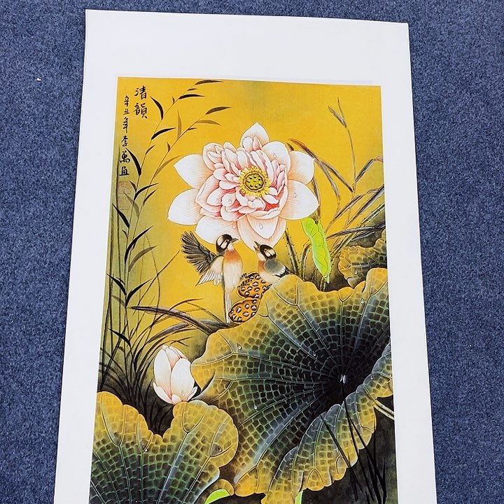 国画手绘的画法也太可爱