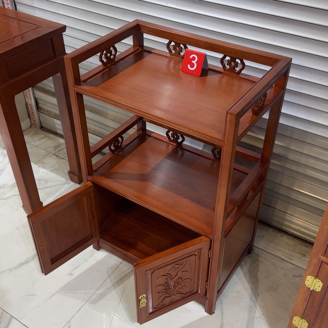 花梨木类成套家具越南花梨58✖️37高88茶水柜