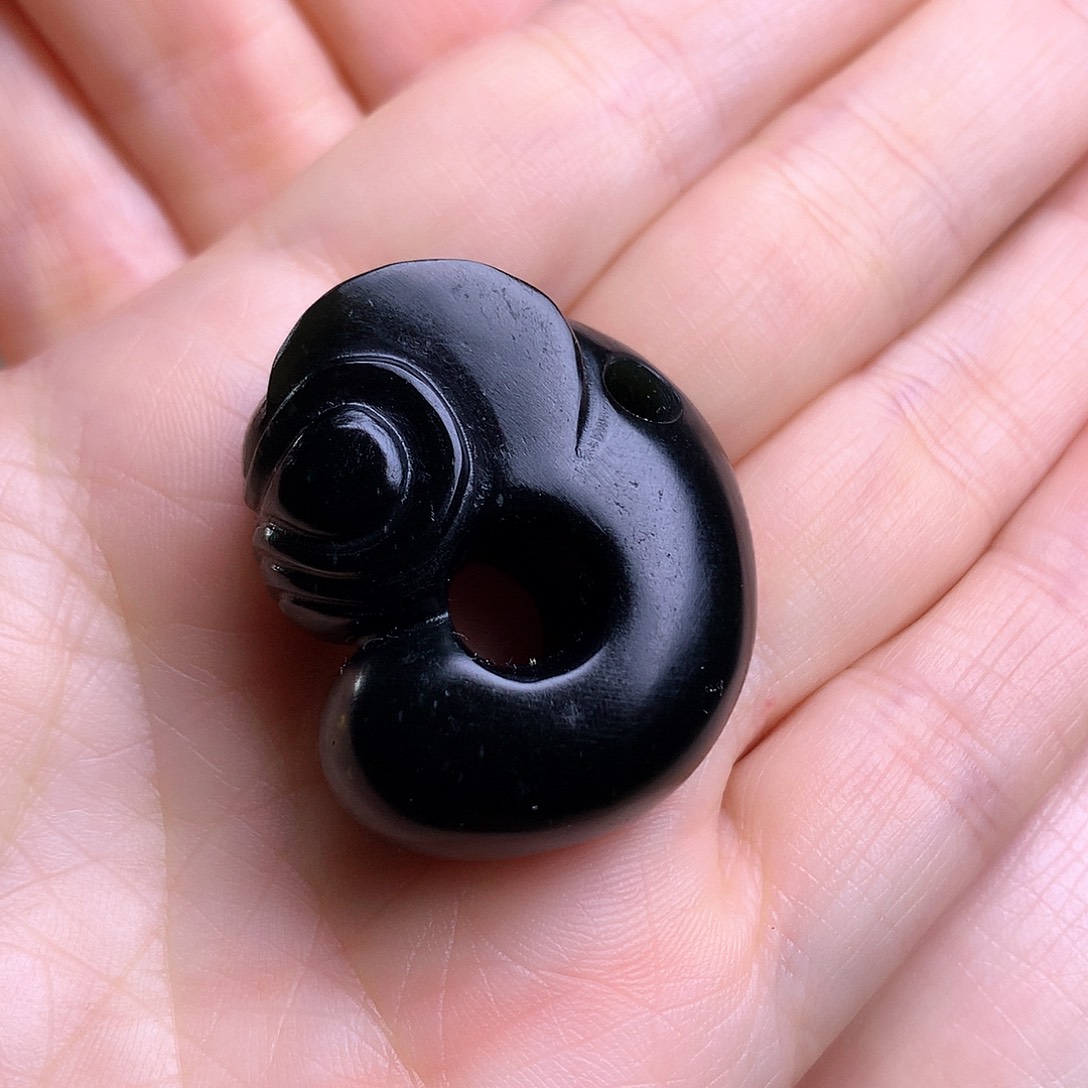 岫岩河磨玉（透闪石质玉）未镶嵌挂件